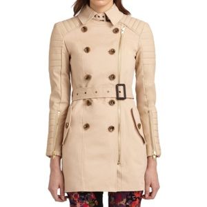 LOVED W118 Walter Baker Nude Keanu Trench Coat XS